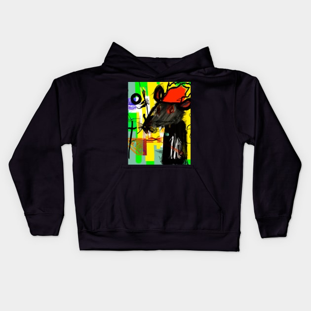 Rathat Kids Hoodie by Farbitroid